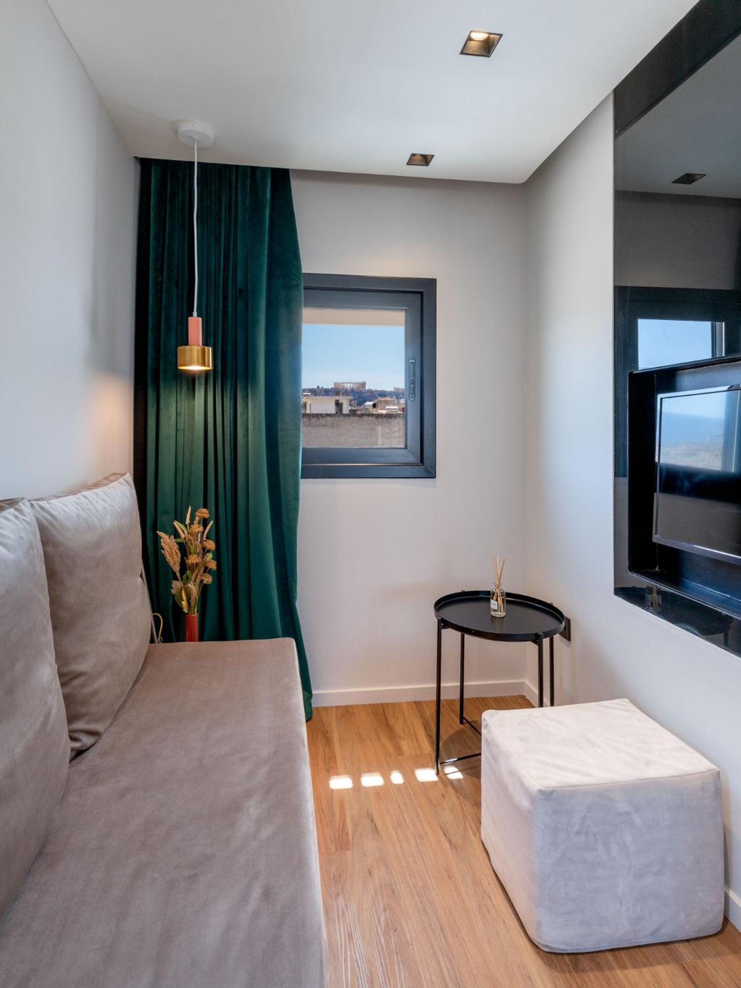 Acropol Studio Loft With Amazing View & Terrace 아테네 객실 사진